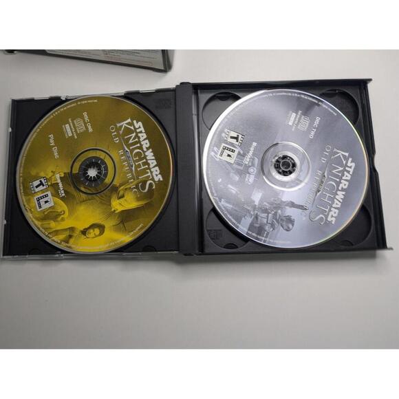 Star Wars Knights of the Old Republic PC 2003 4-Disc Set Manual & Original Box - Picture 6 of 7